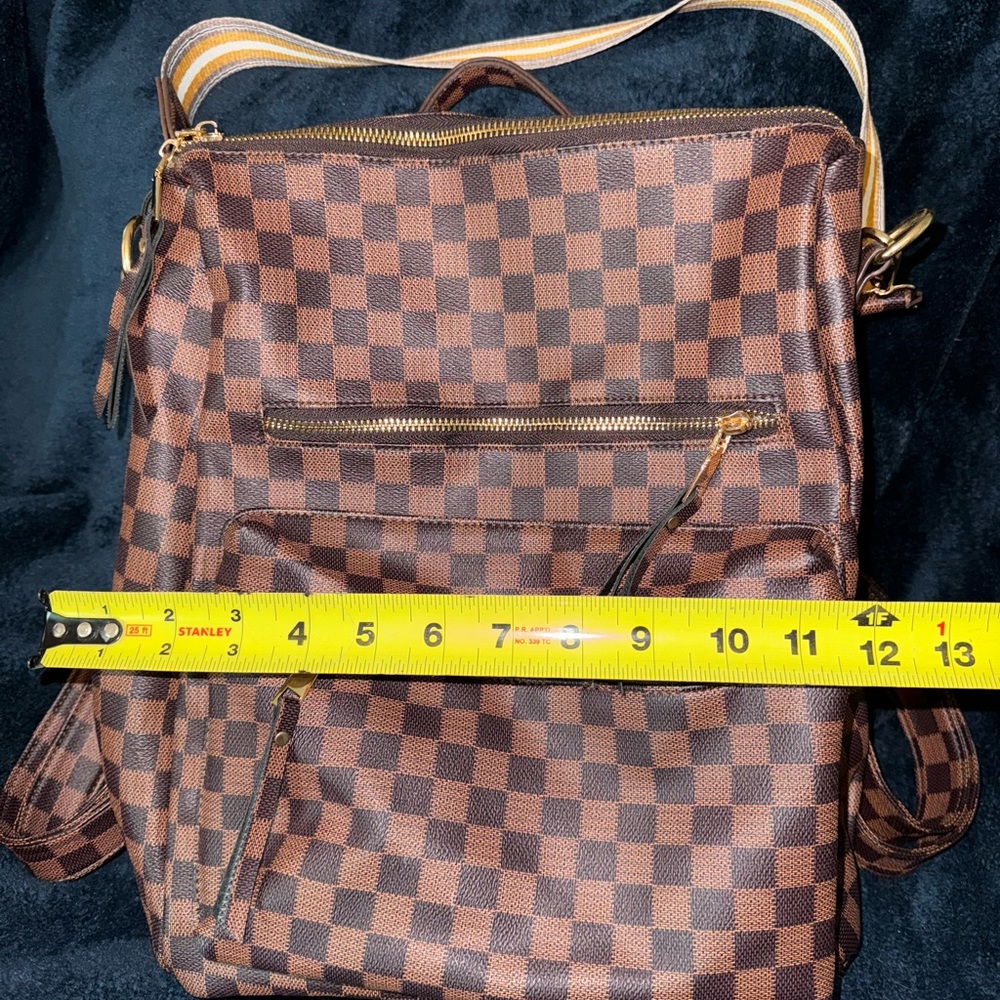 Checkered Backpack - image 8